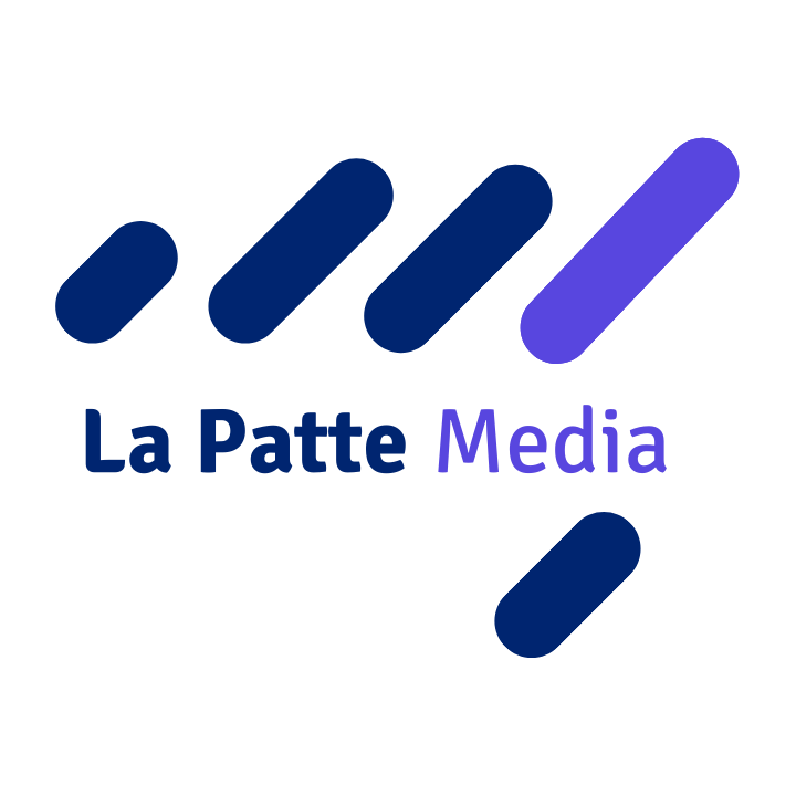 Logo La Patte Media webmaster Bordeaux